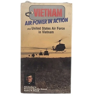 Vietnam Air Power In Action plus United States Air Force in Vietnam VHS *Sealed* - Image 1 of 4