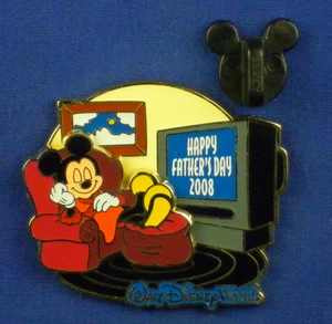 Mickey Mouse 2008 Happy Father's Day WDW Pin # 62172 - Bild 1 von 3