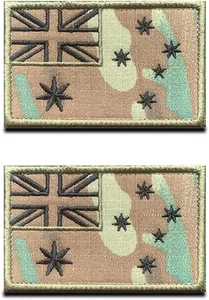 2 PCS Multicam Australia Flag Patch Commonwealth of Australia Flags Tactical ... - Picture 1 of 1