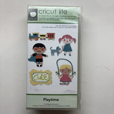 Cricut Lite Playtime 卡带儿童婴儿玩具 50 张主题图片 — 第 1/4 张图片