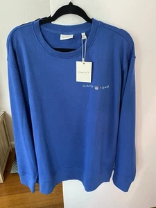 GANT Men's Sweatshirt - C-Neck Sweat,Sweater,Crew Neck BNWT - Picture 1 of 4
