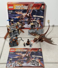 LEGO 4767 Harry Potter and the Hungarian Horntail Complete Instructions Original Box