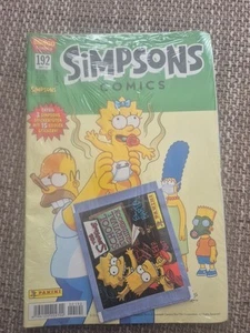 Simpsons Comics 192 Panini Comics deutsch mit 3 Simpsons Sticker Tüten In OVP - Bild 1 von 2