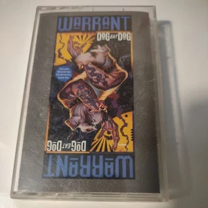 Warrant Dog Eat Dog Cassette Tape 1992 good used condition  - Picture 1 of 5