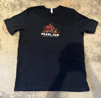Pearl Jam Official Concert Merch Tee Size XL Nashville TN 4/2/20 Men’s T-Shirt - Image 1 of 4
