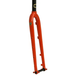 Soma Wolverine Unicrown TA CX Fork, 700c 1-1/8" Pumpkin Ora - Picture 1 of 1