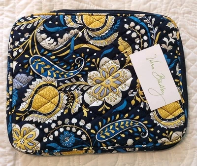 Vera Bradley Ellie Blue Elephant Tablet iPad Case New Accessories NWT Retired - Image 1 of 3
