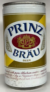 Prinz Brau 12 oz. Lata de cerveza de acero dibujado - Imagen 1 de 6