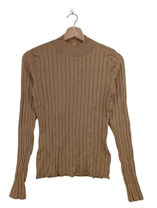 H&M Jersey de cuello alto Mujeres Jersey Talla EU 36 marrón look casual - Imagen 1 de 5