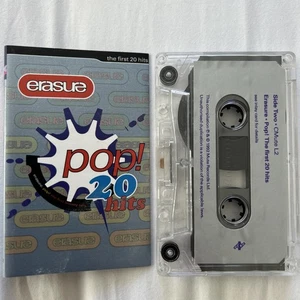 Erasure - Pop! The First 20 Hits  1992 Mute UK EX Cassette - Picture 1 of 4