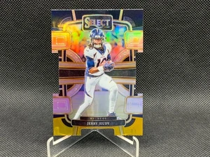 2023 Select JERRY JEUDY Black Yellow Die Cut Concourse #31 Broncos - Picture 1 of 2