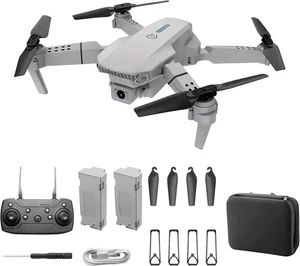 E88 Pro RC Drone 4K HD Dual Camera WiFi FPV Foldable Quadcopter - Picture 1 of 3