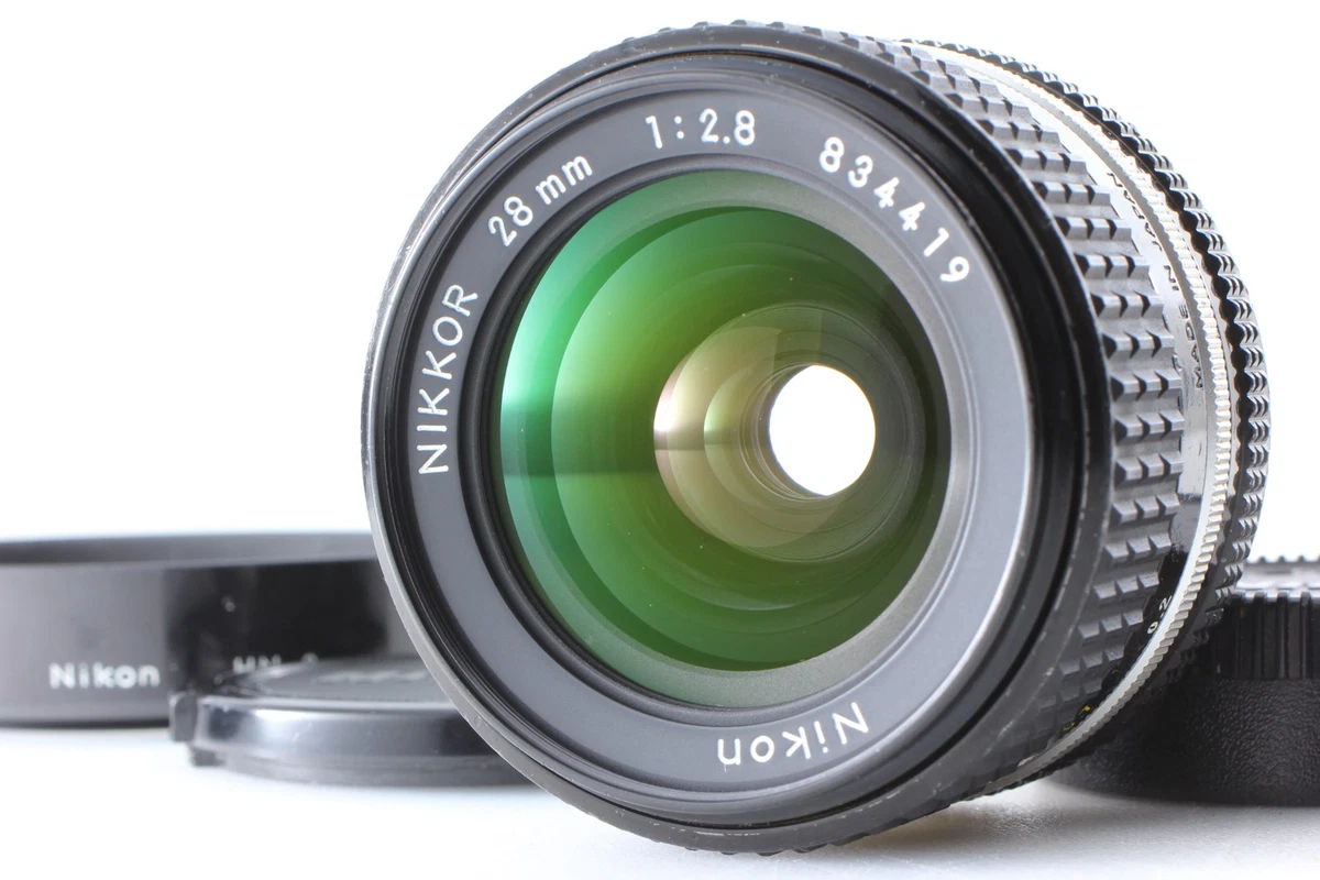 Nikon NIKKOR f/2.8 Camera Lenses 28mm Focal for sale - eBay