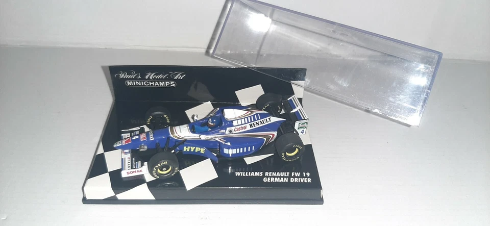 WILLIAMS RENAULT FW19 GERMAN DRIVER 430 970004 MINICHAMPS SCALA 1/43 - Immagine 1 di 1