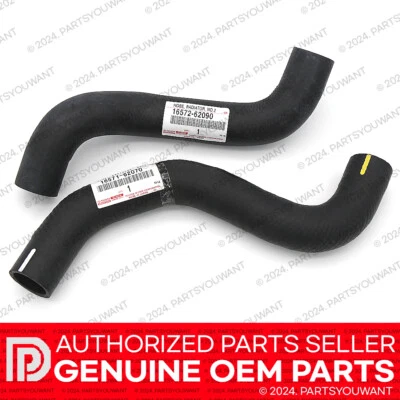 GENUINE Toyota 1996-2002 4Runner 3.4L 5VZFE OEM Upper + Lower Radiator Hose SET - Image 1 of 4