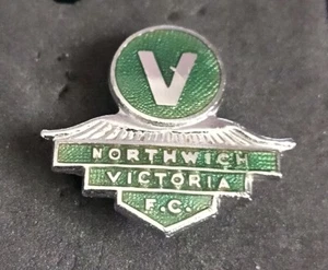 OLD NORTHWICH VICTORIA FC BROOCH-PIN BADGE # - Picture 1 of 1