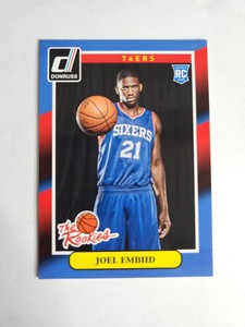 2014-15 Panini Donruss Joel Embiid The Rookies RC Rookie Swirlorama