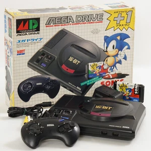 MEGA DRIVE PLUS 1 SONIC Console VA6 Boxed HAA-2510 Tested System Ref A20713556 - Picture 1 of 18