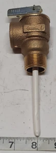 CASH ACME 3/4 NCLX-5L SER 7 SAFETY RELIEF VALVE 1500 PSI 105,000 BTU/HR - Picture 1 of 8