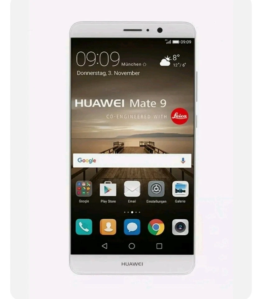 158694 Huawei 51090vqy Mate 9 Smartphone Argento- Germania