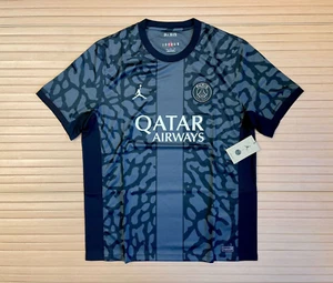 Maillot Football PSG Grand L Homme Troisième Kit Maillot 22/23 Nike Manches Courtes Paris - Photo 1/13