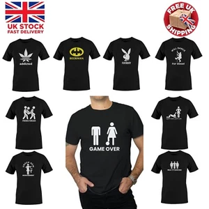 Mens T-Shirts Black Funny joke birthday novelty t shirts tee shirt Father adult - Picture 1 of 45