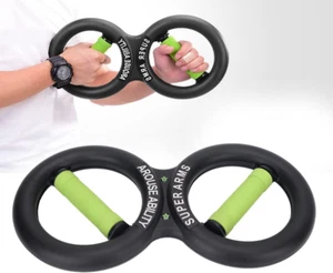 Hand Grip Strengthener, Arm Strength Exercise Tool 8 Shaped Circulation Wrist St - Picture 1 of 12