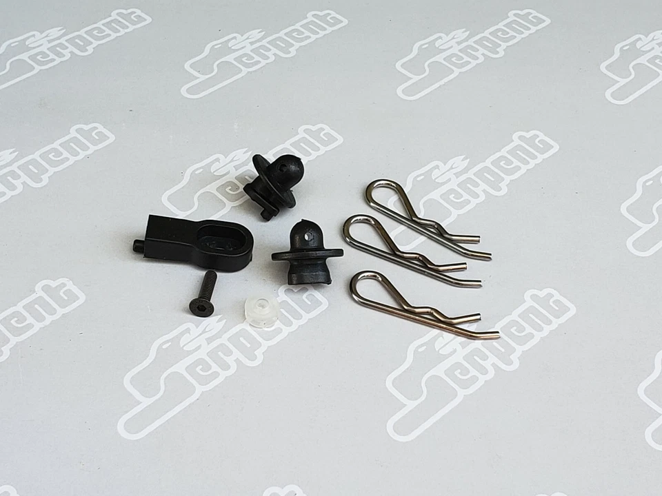  SERPENT COBRA SRX8 EVO 1/8 BUGGY F/R BODY MOUNTS  - Image 1 of 1