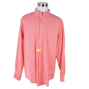 Southern Tide Herren Hemd XL rosa weiß kariert 100% Baumwolle - Bild 1 von 11