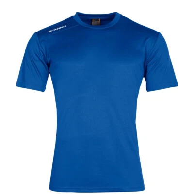 Stanno Field Mens Short Sleeve Team Football Match Training Shirt Royal Blue - Image 1 of 4