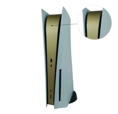 Cubierta de calcomanía adhesiva central dorada PS5 Foto 1 de 2