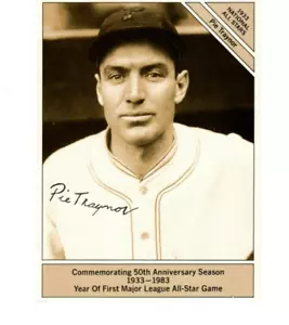 4- 1983 CONLON 50th ANNIVERSARY CARDS HOF ALLSTARS GEHRINGER,TRAYNOR,GROVE,KUHEL - Picture 1 of 8