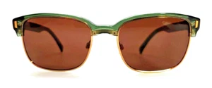 Von Zipper  Sunglasses Green / Gold Frame Brown Lens Surf Skate Electric w Box - Picture 1 of 18