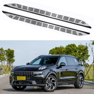 2PC Running Boards Side Step Nerf Bars Fits For Lynk & Co 01 2017-2025 Aluminum - Picture 1 of 2