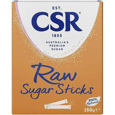 CSR Raw Sugar Sticks 50 Pack 150g • 9$