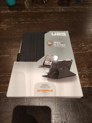 UAG Metropolis Folio Case for Apple iPad 10.2 (9th/8th/7th Gen) - Black - Image 1 of 2