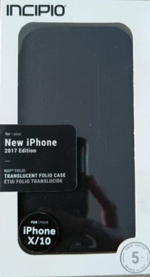 Incipio NGP Cover Smoke Hard-Case Protection Case Bag for Apple iPhone X 10 - Image 1 of 2