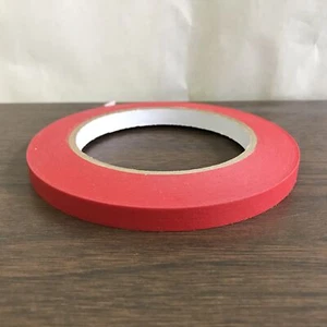 Produce Tape 3/8" x 60yd Bag Sealing Tape Red - Picture 1 of 1