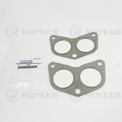 NEW FOR Subaru Turbo WRX STI Legacy Exhaust Manifold Gaskets 14038AA000 2 pc - Image 1 of 4
