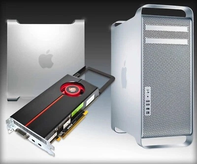 ORIGINAL APPLE RADEON HD 5770 1GB GPU GRAPHICS VIDEO CARD FOR MAC PRO 1,1 TO 5.1 - Immagine 1 di 4