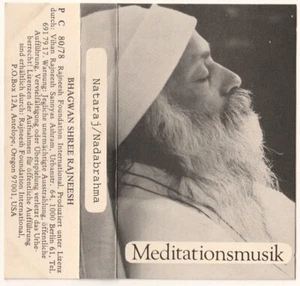 Bhagwan Shree Rajneesh "Meditationsmusik" Nataraj / Nadabrahma - Berlin 1980 - Bild 1 von 3