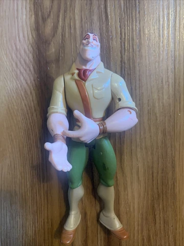 Vintage Disney Tarzan Fire Power Clayton Action Figure 7" Cover
