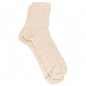 NEW COCCINELLE accessories LIGHT MONOGRAM Socks Beige - E7RIY570101895 - Picture 1 of 2