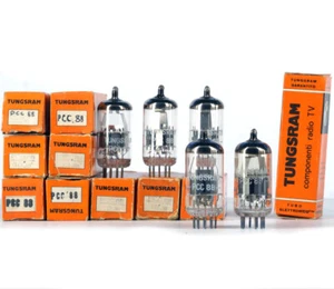 ONE PCC88/7DJ8 TUNGSRAM NOS HOLLAND Tube Röhren Lampe Valve 진공관 真空管 电子管 Valvula - Picture 1 of 2