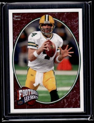 2008 Upper Deck Heroes #6 Brett Favre Near Mint or Better - Image 1 of 2
