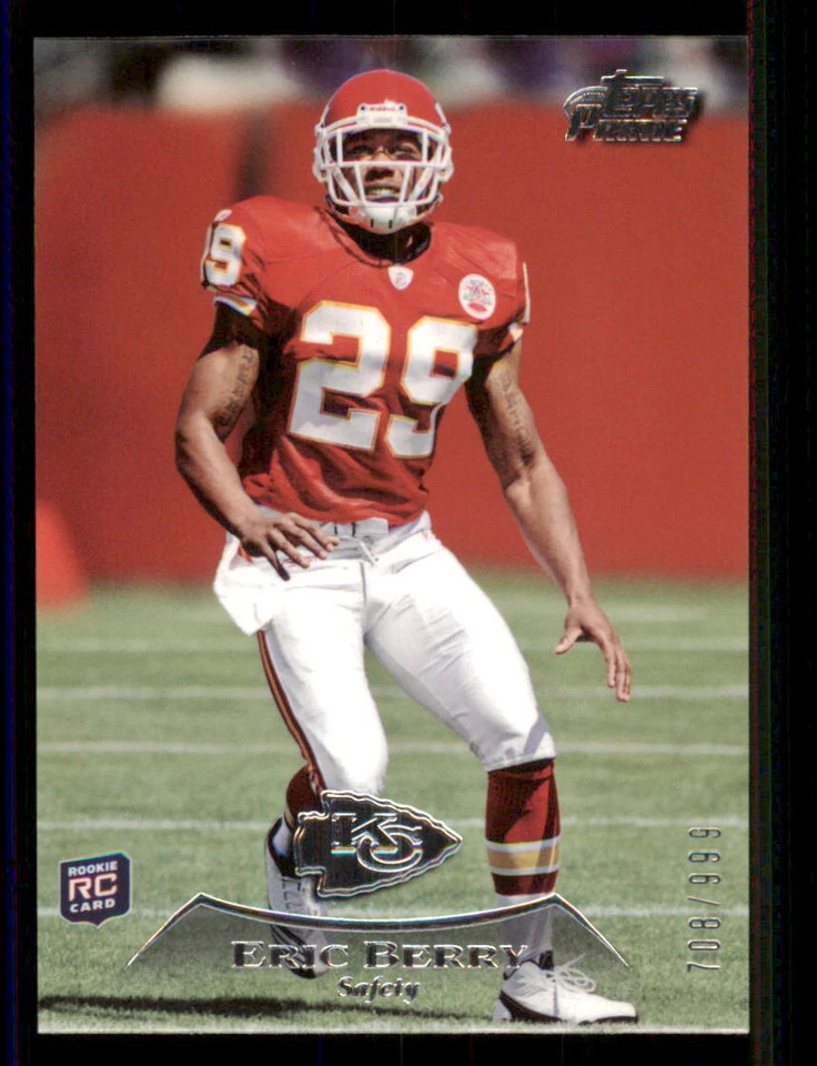 2010 Topps Prime #22 Eric Berry RC /999 - Image 1 of 2