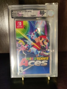 Mario Tennis Aces VGA Graded 80+ Silver NM Archival - Foto 1 di 2