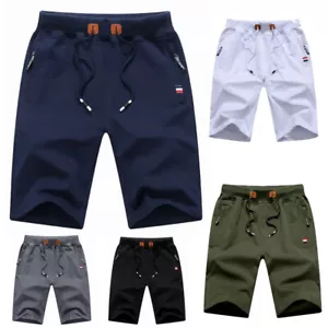 Men Casual Basketball Shorts Gym Workout Sport Summer Pants Beach Trousers M-7XL - Picture 1 of 14