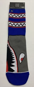 NUEVOS CON ETIQUETAS ODD SOX War Fangs Estilo Crew Calcetines Talla: 8-12 - Imagen 1 de 4