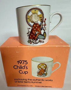 Vintage 1975 Kindertasse, Schmid Bros, Germany, im Originalkarton Geburtstagsgeschenk - Bild 1 von 7